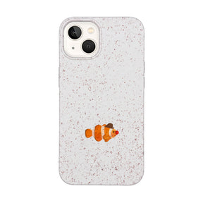 Biologisch abbaubare Handyhülle iPhone 13 Mrclownfish — kompostierbar — Vorderseite