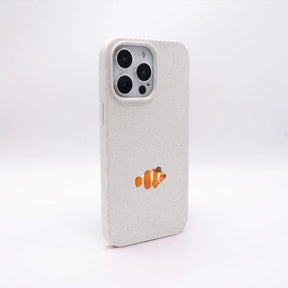 Biologisch abbaubare Handyhülle iPhone 13 Mrclownfish — kompostierbar — Rückseite