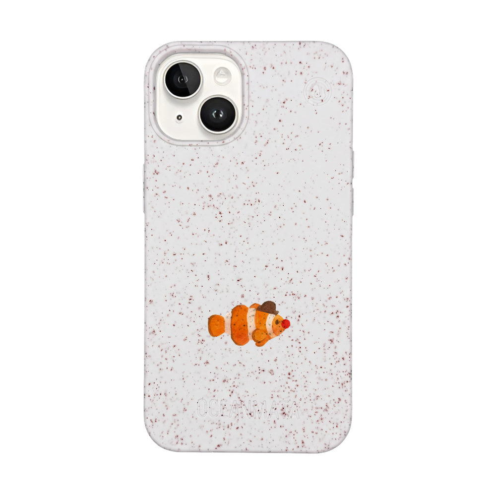 Biologisch abbaubare Handyhülle iPhone 14 Mrclownfish — kompostierbar — Vorderseite