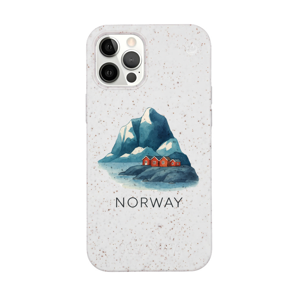 Biologisch abbaubare Handyhülle iPhone 12 pro / iPhone 12 Norway — kompostierbar — Vorderseite