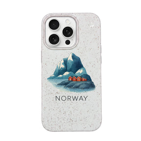 Biologisch abbaubare Handyhülle iPhone 16 pro max Norway — kompostierbar — Vorderseite