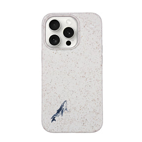 Biologisch abbaubare Handyhülle iPhone 15 pro Oceanlullaby — kompostierbar — Vorderseite