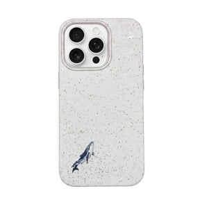 Biologisch abbaubare Handyhülle iPhone 16 pro max Oceanlullaby — kompostierbar — Vorderseite