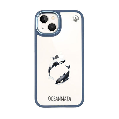 iPhone 13 Hülle - Orca blau - "OrcaFlow" - nachhaltig