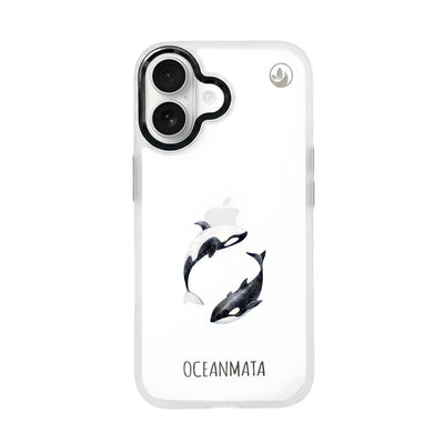 iPhone 17 Case - Orca Blue - "OrcaFlow" - sustainable