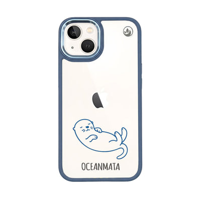 iPhone 13 hoesje - Otterblauw - Duurzaam