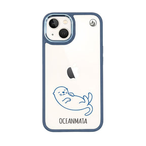 iPhone 13 hoesje - Otterblauw - Duurzaam
