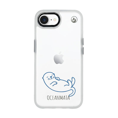 iPhone 16e hoesje - Otterblauw - Duurzaam
