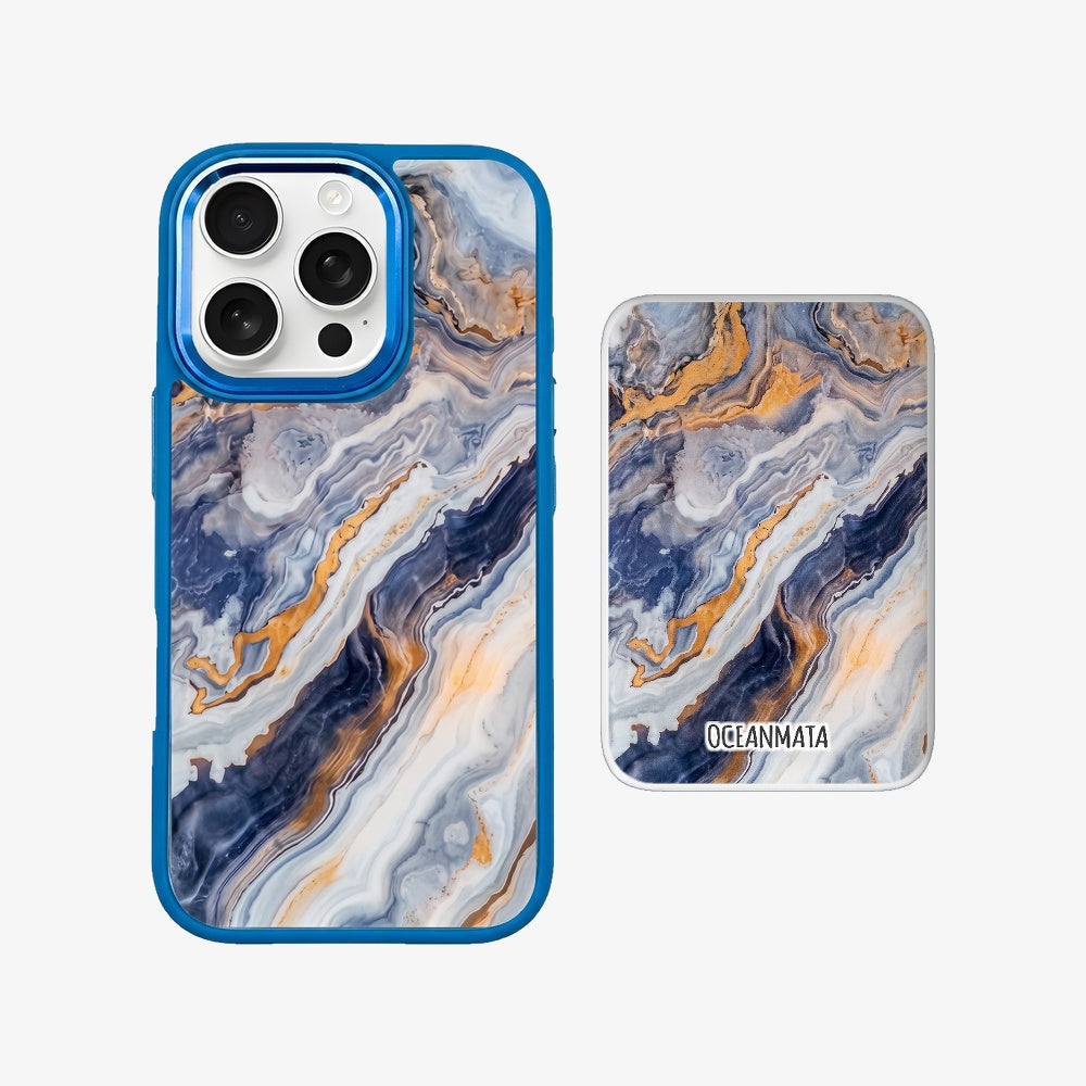 Powerbank MagSafe BlueMarble mit passender Hülle