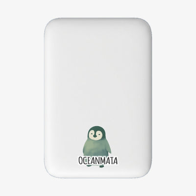 Powerbank MagSafe - "HappyPinguin" - nachhaltig