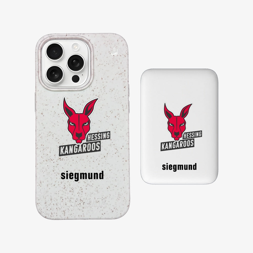 Powerbank MagSafe - "Hessing Kangaroos" - nachhaltig