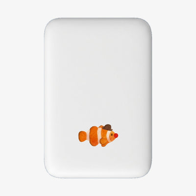 Powerbank MagSafe - "Mr.Clown-Fish" - nachhaltig