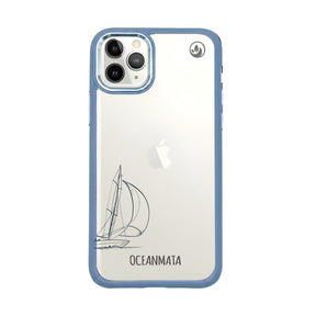 iPhone 11 pro Hülle - Lineart Wal - "Raumschot" - nachhaltig