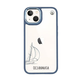 iPhone 13 Case - Line Art Whale - "Space Shot" - sustainable