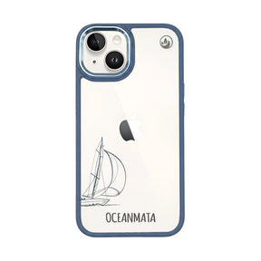 iPhone 14 Case - Line art Whale - "Raumschot" - sustainable