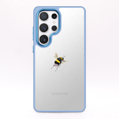 Samsung S24+ Case - Blue Bumblebee - "Bumblebee" - sustainable
