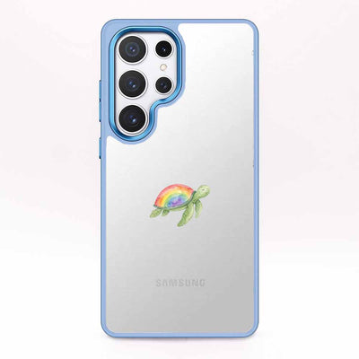 Samsung S24+ Case - Turtle Blue - "Queertle" - Sustainable