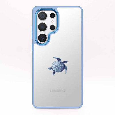 Samsung S24+ Case - Turtle blue - "Shellie" - sustainable