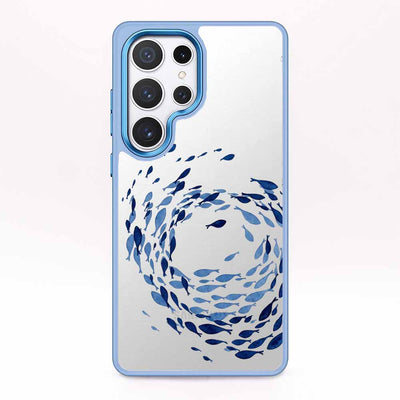 Samsung S24+ Case - Swarm Blue - "Swarmin" - sustainable