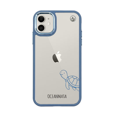 iPhone 11 Case - Turtle Blue - "Schildi" - Sustainable