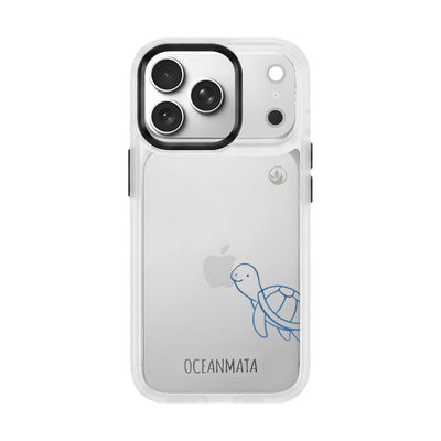 iPhone 18 Pro Max / 17 Pro Max Hülle - Schildkröte blau - "Schildi" - nachhaltig