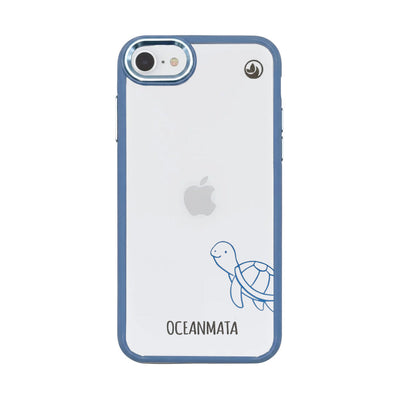 iPhone SE/7/8 hoesje - Turtle Blue - "Schildi" - Duurzaam