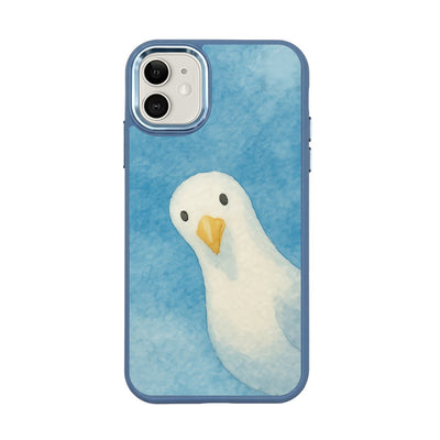 iPhone 11 Case - Seagull Blue - "Seagull" - Sustainable