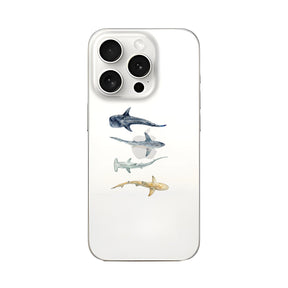Biologisch abbaubare Handyhülle iPhone 15 pro max Sharkproject — kompostierbar — Vorderseite