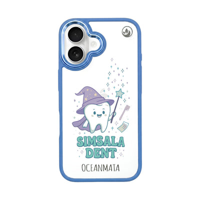 iPhone 16 Case - Wave Blue - "Simsaladent" - sustainable