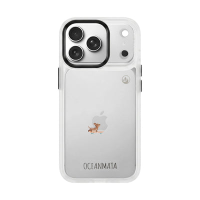 Samsung S26 Ultra Hülle - Skater Hund blau - "SkaterBoi" - nachhaltig