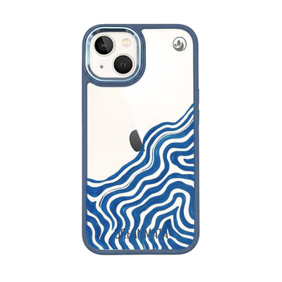 iPhone 13 hoesje - Abstracte golf - "Summerwave" - ​​​​Duurzaam
