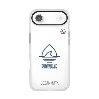 iPhone 17 Air Case - Surf Wave Blue - "Surf Wave Augsburg" - Sustainable