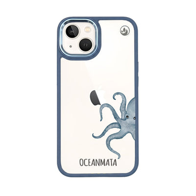 iPhone 13 Case - Octopus blue - "TentacleTheory" - sustainable