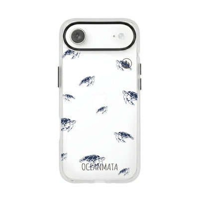 iPhone 17 Air Case - Blue Turtles - "Turtlino" - sustainable