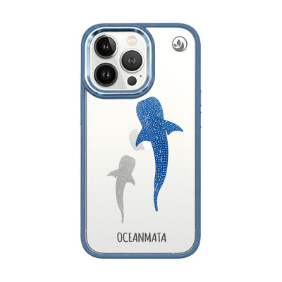 iPhone 13 Pro Case - Whale Shark Blue - "Whale Shark" - sustainable