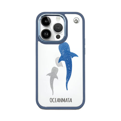 iPhone 14 Pro Case - Whale Shark Blue - "Whale Shark" - sustainable