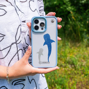 iPhone 17 pro Hülle - Walhai blau - "Walhai" - nachhaltig
