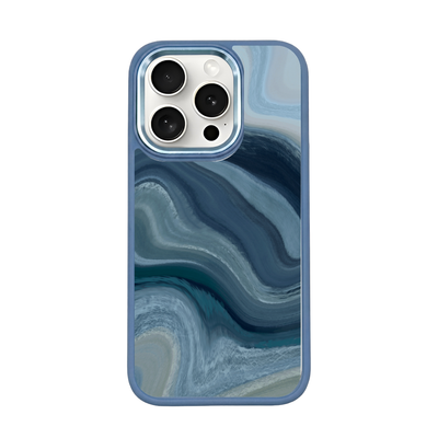 iPhone 15 pro case - white Manta - "Manta Wave" - ​​sustainable