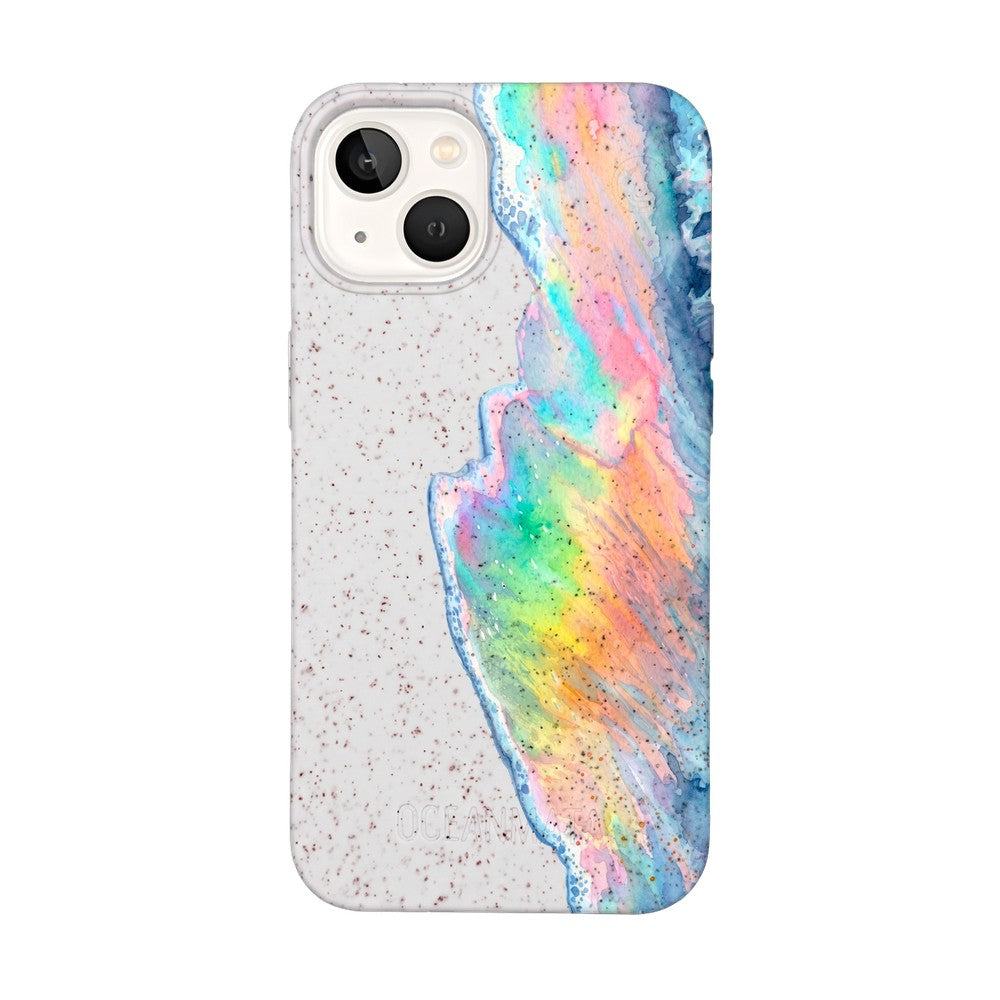 Biologisch abbaubare Handyhülle iPhone 13 Waveofpride — kompostierbar — Vorderseite