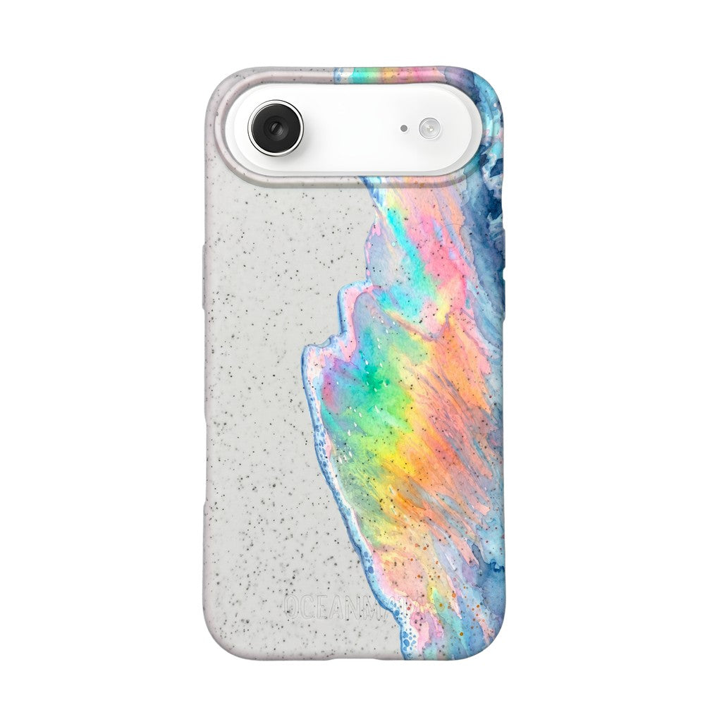 Biologisch abbaubare Handyhülle iPhone 17 Air Waveofpride — kompostierbar — Vorderseite