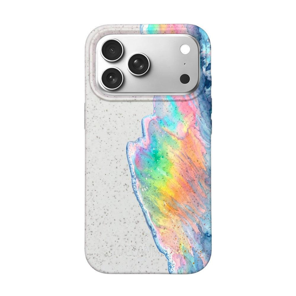 Biologisch abbaubare Handyhülle iPhone 18 Pro Max / 17 Pro Max Waveofpride — kompostierbar — Vorderseite