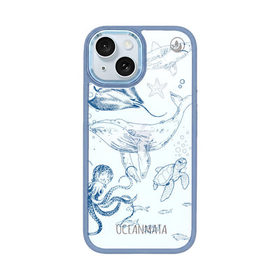 iPhone 15 Case - Whale Blue - "WhaleLife" sustainable