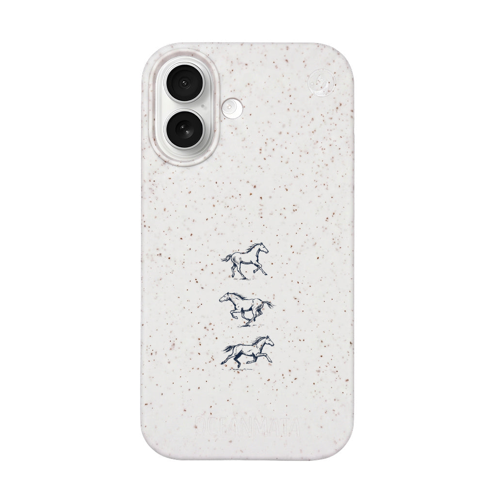 Biologisch abbaubare Handyhülle iPhone 17 Wild — kompostierbar — Vorderseite