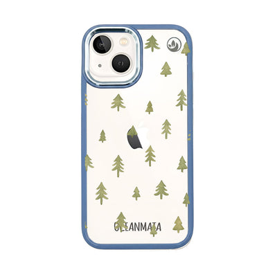 iPhone 13 mini Case - Winter white - "Winter Forest" - sustainable