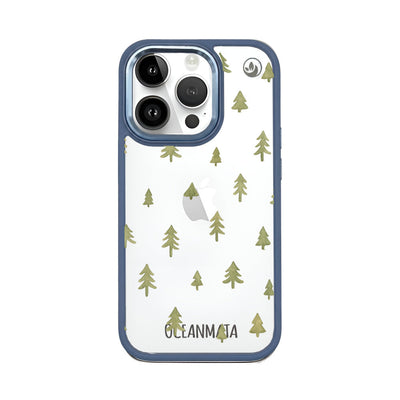iPhone 14 Pro Case - Winter White - "Winter Forest" - sustainable