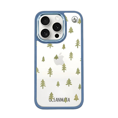 iPhone 15 Pro Max Case - Winter White - "Winter Forest" - Sustainable