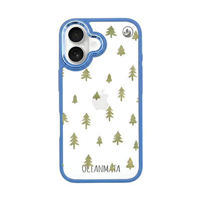 iPhone 16 Case - Winter white - "Winter Forest" - sustainable
