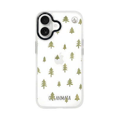 iPhone 17 Case - Winter white - "Winter Forest" - sustainable